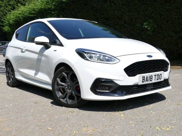 Ford Fiesta 1.0 EcoBoost 125 ST-Line X 3dr Hatchback Petrol WHITE